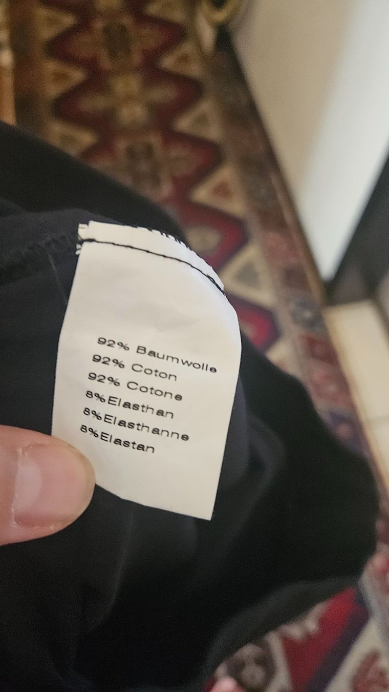 Pantaloni: Pantaloni da ginnastica di cotone nero Perform tg. 36 – Usato da Melano venduto da H-Sara 3