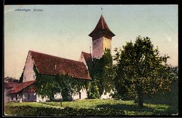 AK Scherzlingen, Blick auf die Kirche