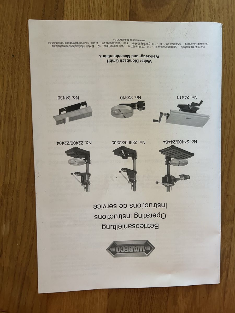 Wabeco Alle Werkzeuge: Kreuzsupport von Wabeco, neuwertig (ungebraucht!) – Neu (gemäss Beschreibung) aus Ebikon von Lukim86 5