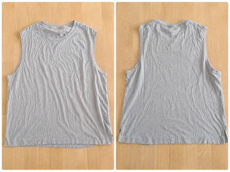 Alo Yoga Tank Top Grau – Grösse XL – Sleeveless / Gym / Trai
