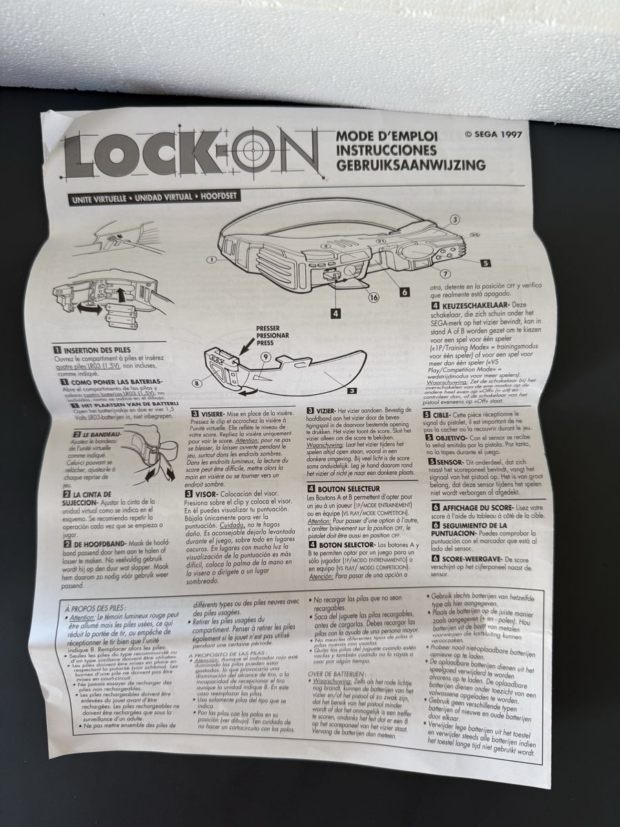 Bandai Giocattoli: Jeu vintage SEGA Lock-On x2 – Usato da Neuchâtel venduto da Anthony.damour 3