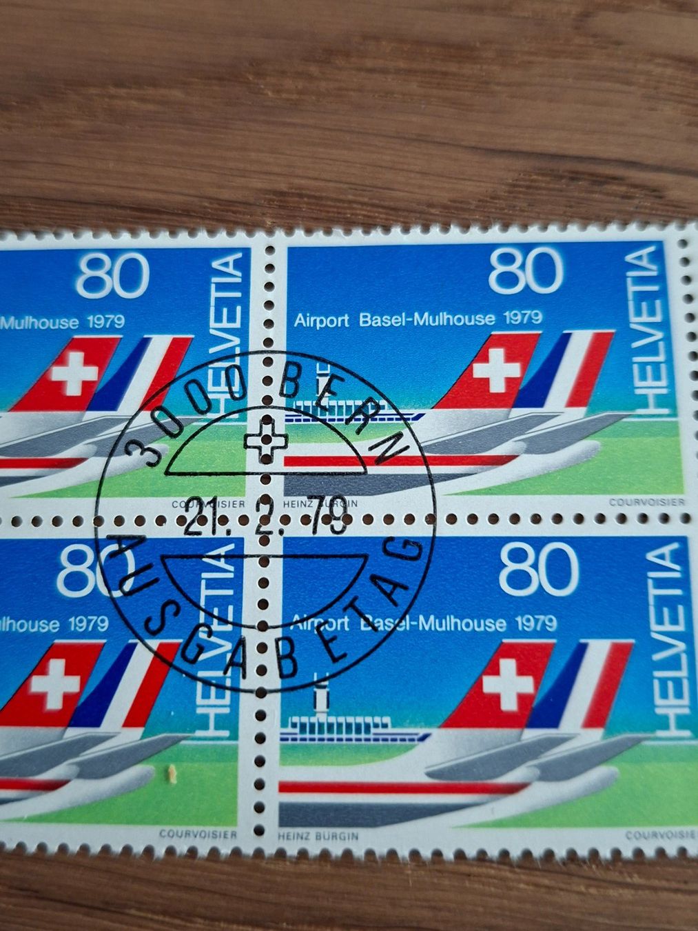 Tutti i francobolli: 4er Blocks: Werbemarken I 1979 – Nuovo (secondo la descrizione) da Hinterkappelen venduto da 1399 9
