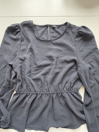 Schicke ONLY Bluse, Gr. S, Langarm