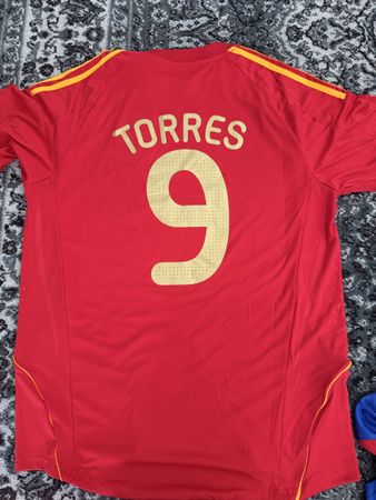 Spanien Torres #9 Trikot (2008–2010)