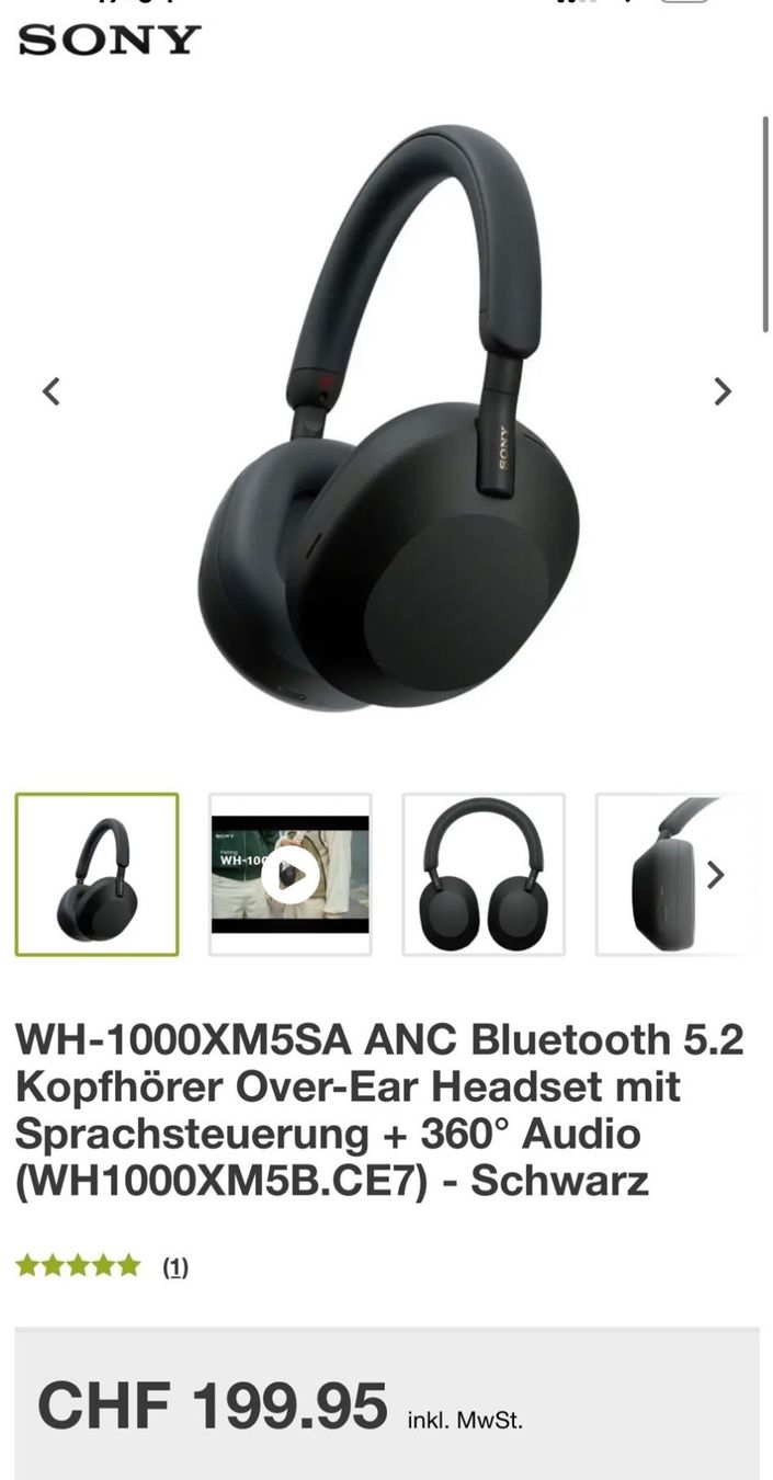 Sony Cuffie: Sony Kopfhörer – Usato da Dietikon venduto da san_2wpx 2