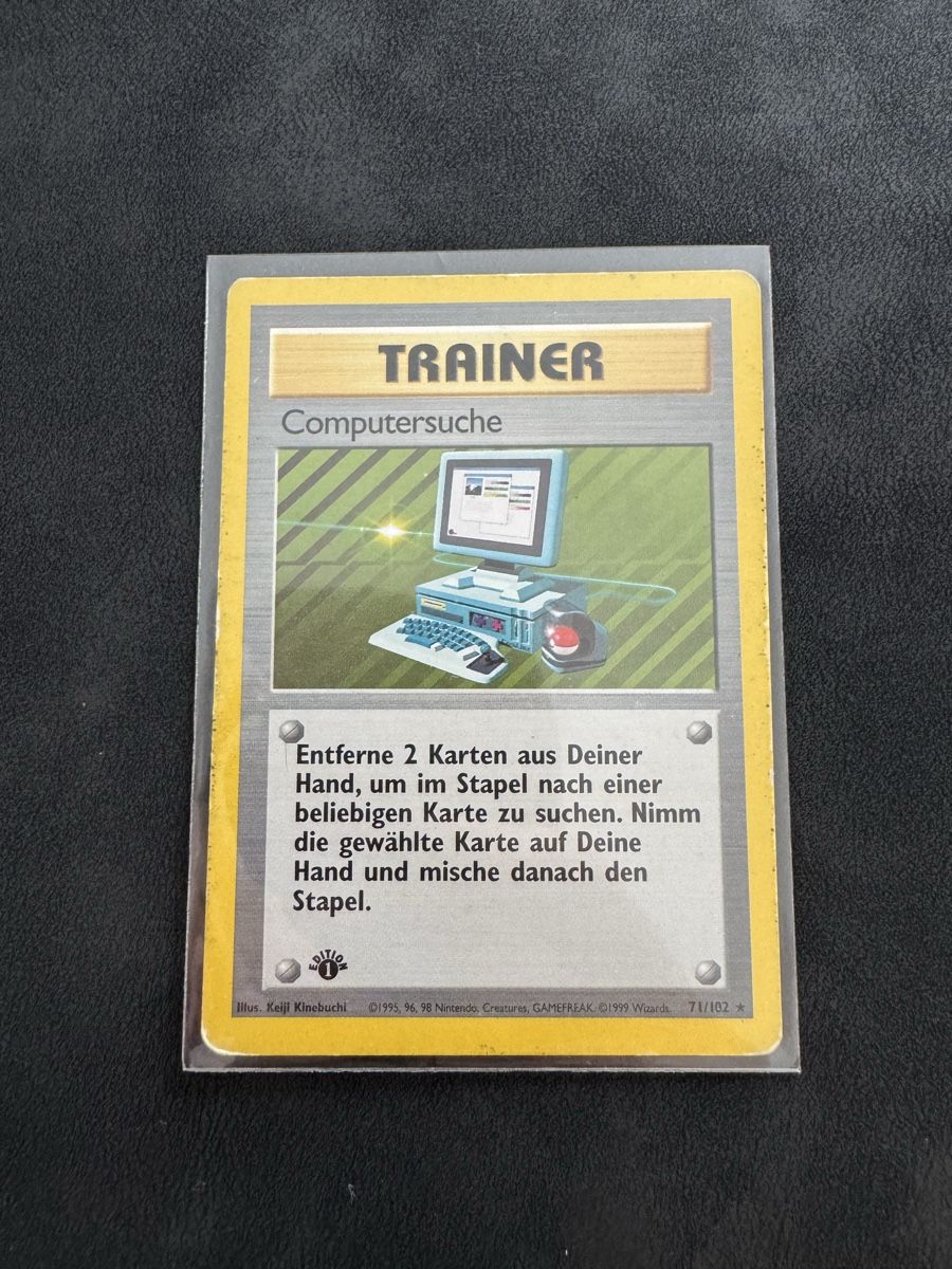 Pokémon Carte collezionabili: Computer Search (1st Edition) - #71 - DE - MP – Usato da Vaduz venduto da damon.frk