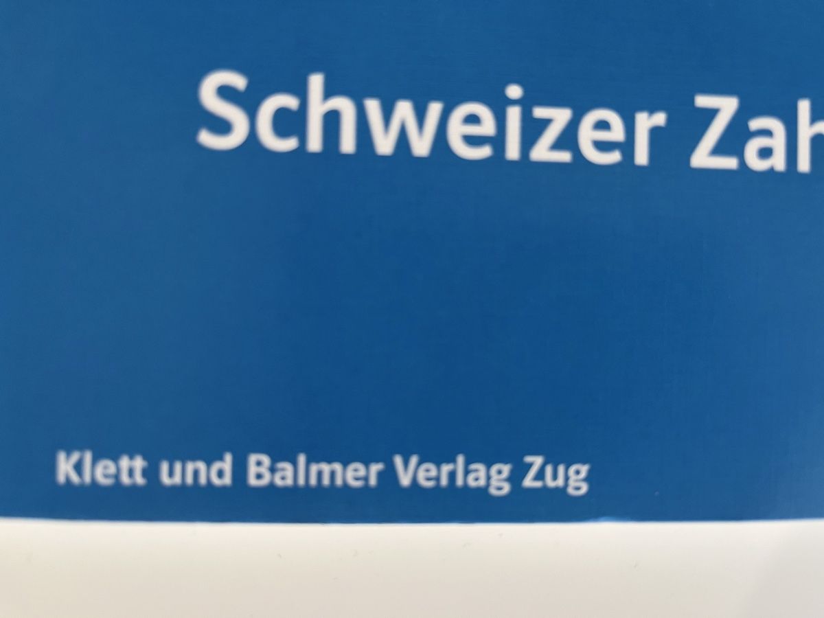 Libri: Schweizer Zahlenbuch 1 Klasse – Nuovo (secondo la descrizione) da Stäfa venduto da Exclusive0 5