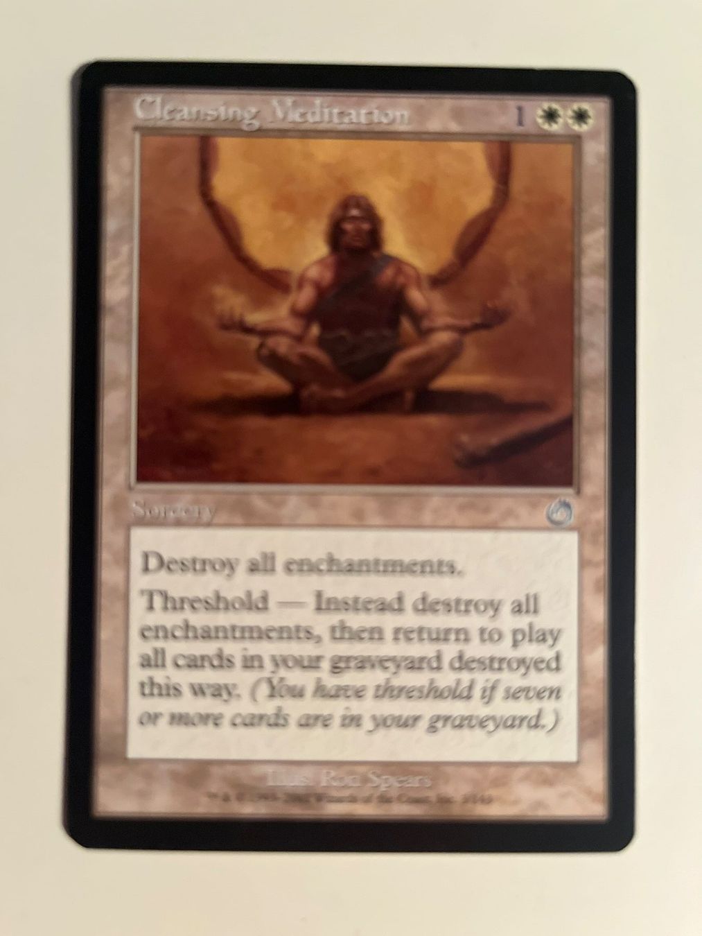 Magic The Gathering Carte collezionabili: 1 x Cleansing Meidtation - Magic: The Gathering - MtG – Usato da Kriens venduto da Shadi1980