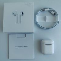 Original Apple AirPods 2 Kopfhörer Wireless Lightning Kabel
