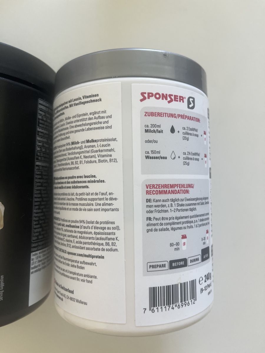 Cibi & Specialità: Designer Whey Protein & Sponser Multi Protein – Usato da Olten venduto da sae_82z2 2