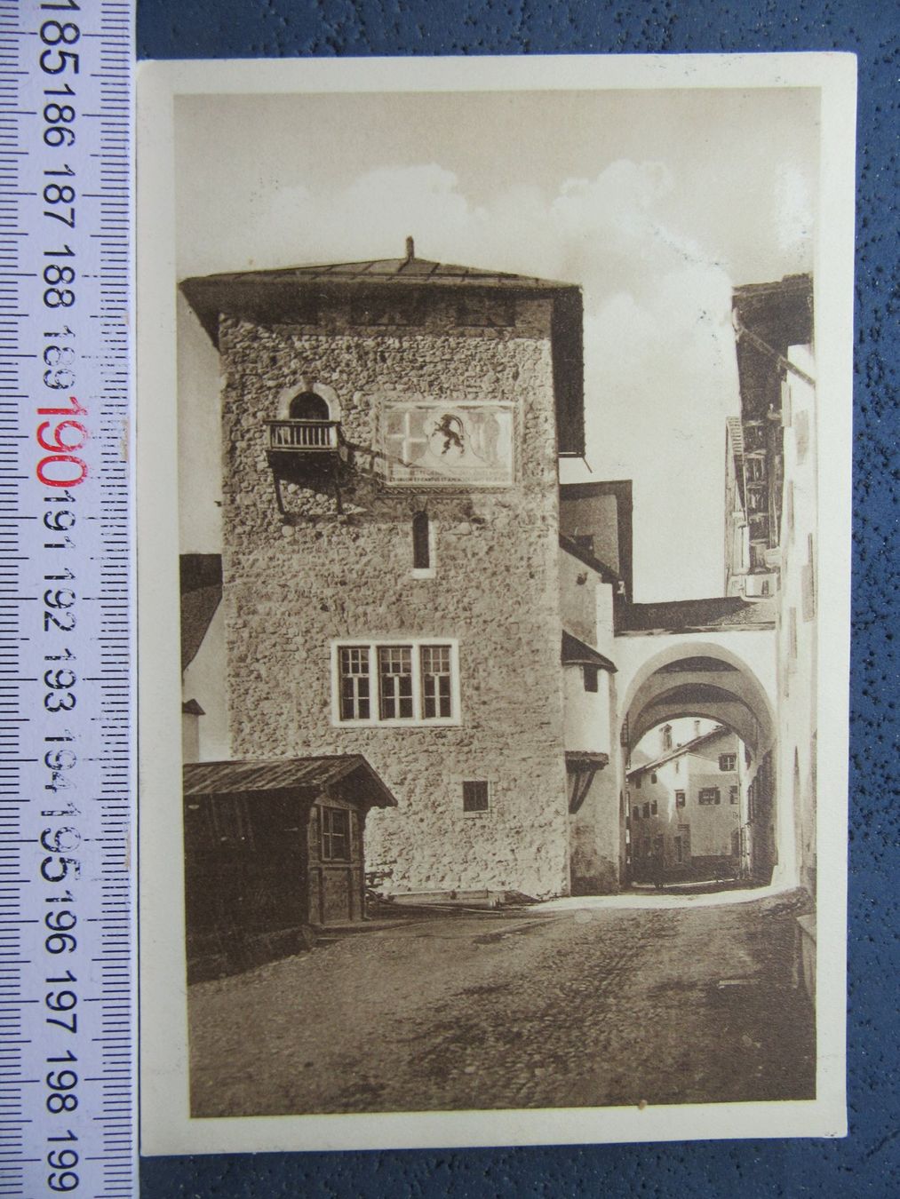Cartoline postali: ZUOZ TURM 1916 GR AK – Usato da Ettingen venduto da Hausi4711