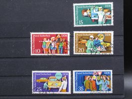 DDR 1975 Strassenverkehr Sicherheit gest