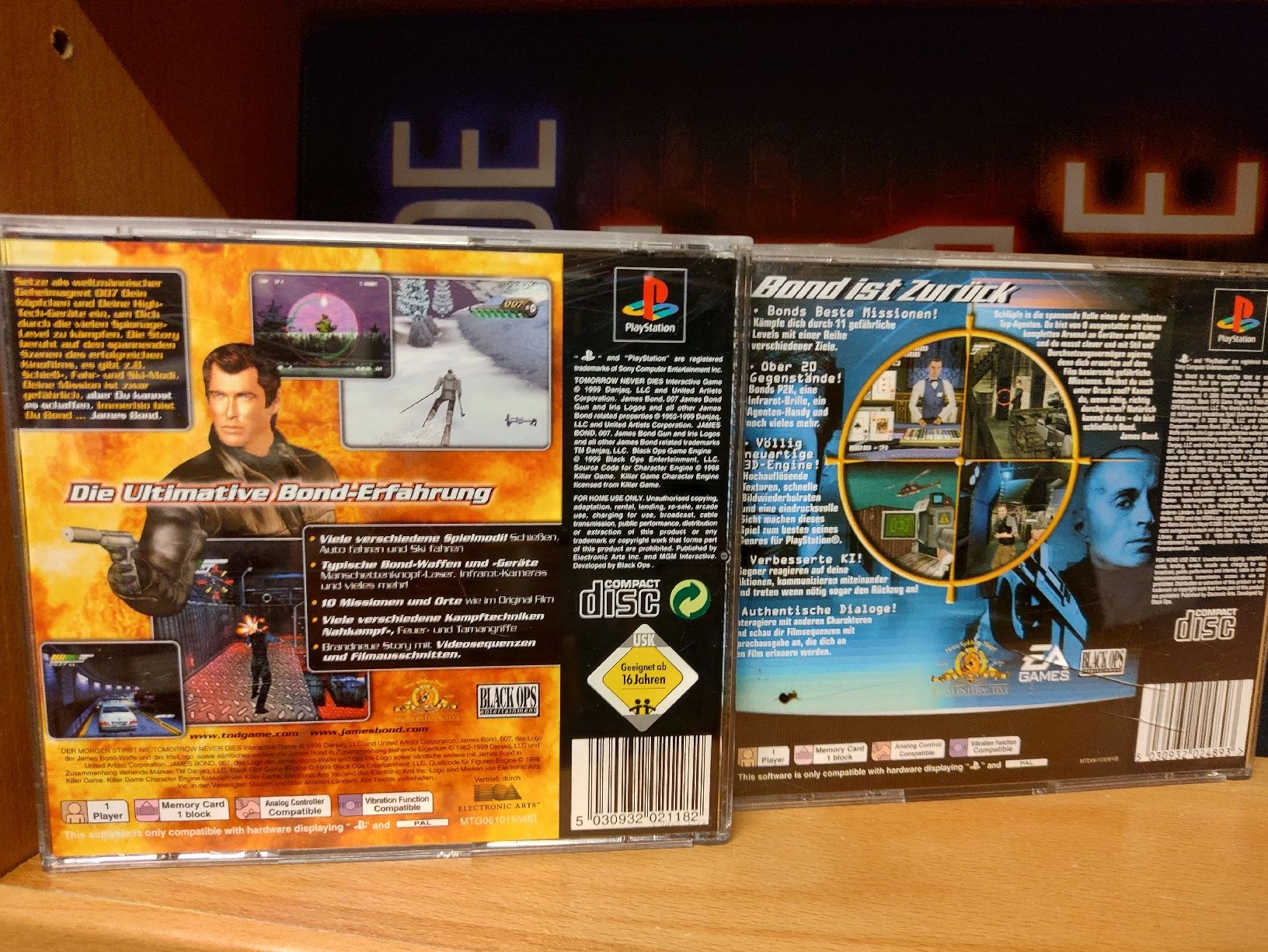 Sony Giochi: James Bond 007, lot de 2 jeux PS1 – Usato da Fribourg venduto da PastGame 1