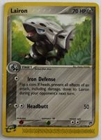 Pokémon Lairon 41/100 EX Sandstorm EN 2003 e-Reader