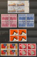 Schweiz 1984 EUROPA Brücken, Olympia Lausanne 6x 4er-Blöcke