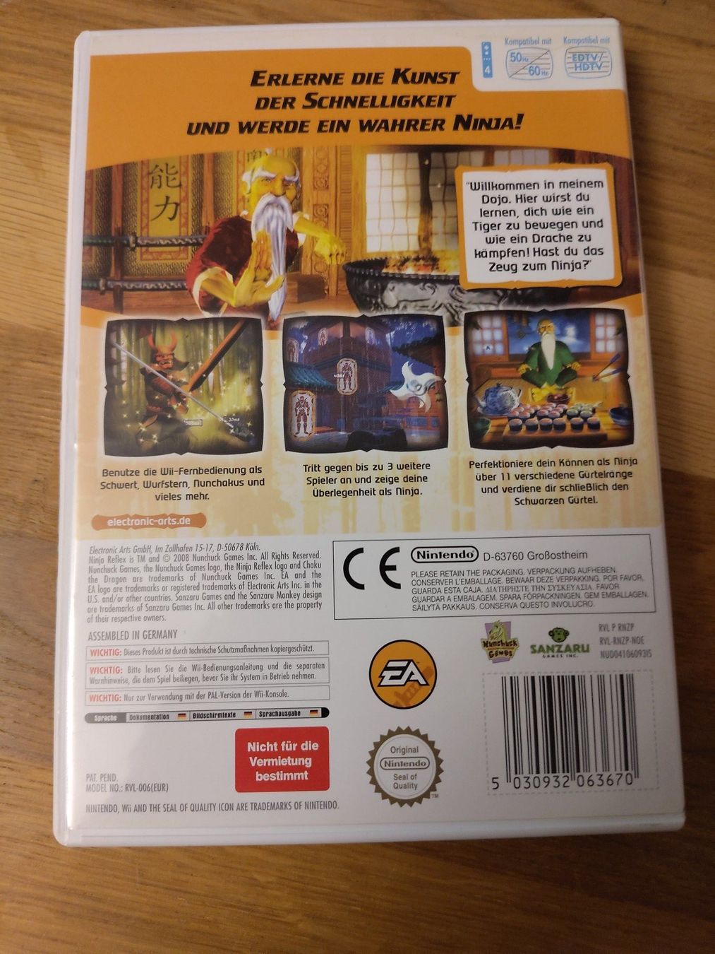 Nintendo Giochi: Ninja Reflex - Nintendo Wii – Usato da Kloten venduto da SuperRetroPixels 1