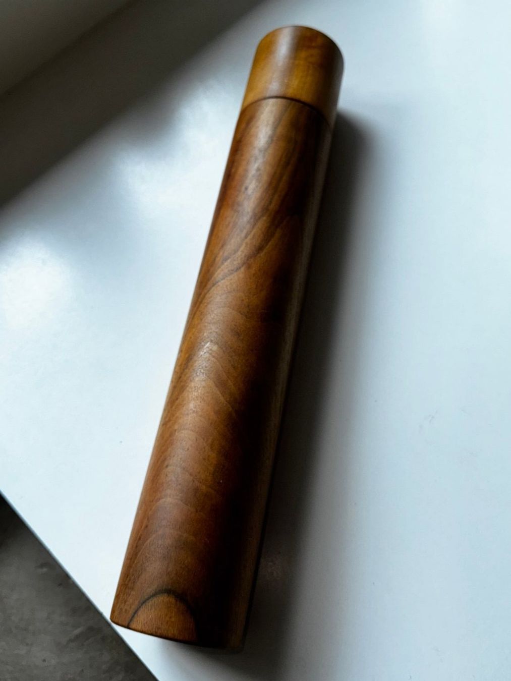 Elettrodomestici da cucina: Edle extra grosse Pfeffermühle in Nussbaum Holz, 40cm Höhe – Usato da Baar venduto da qsi2005