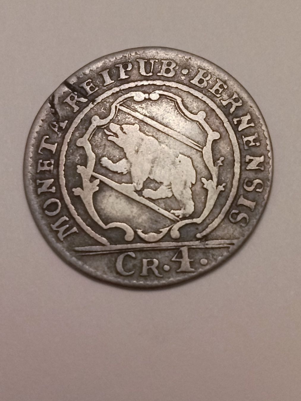 Tutti le monete: 1789   4 Kreuzer,  Kanton Bern, schön – Usato da thoerigen venduto da grimselcat