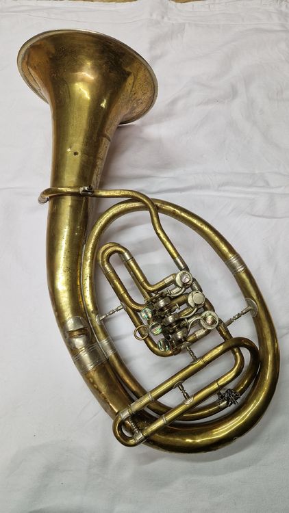Tenorhörner C.G. Schuster Jun.Rarität,Musikinstrument (Gebraucht) in ...