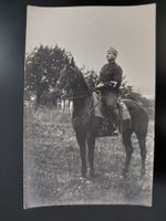 Alte Fotografie Soldat zu Pferd Uniform Militär ca. 1910