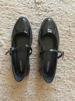 Lackierte Ballerinas mit Schnalle Gr. 39 neuwertig