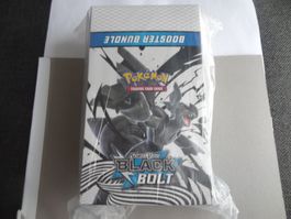 Pokemon Black Bolt Booster Bundle Display Case EN NEU