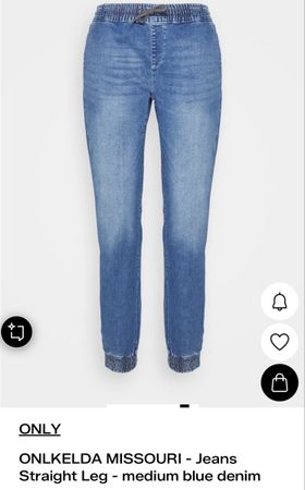 Dunkelblaue Only Jeans Gr. M 30