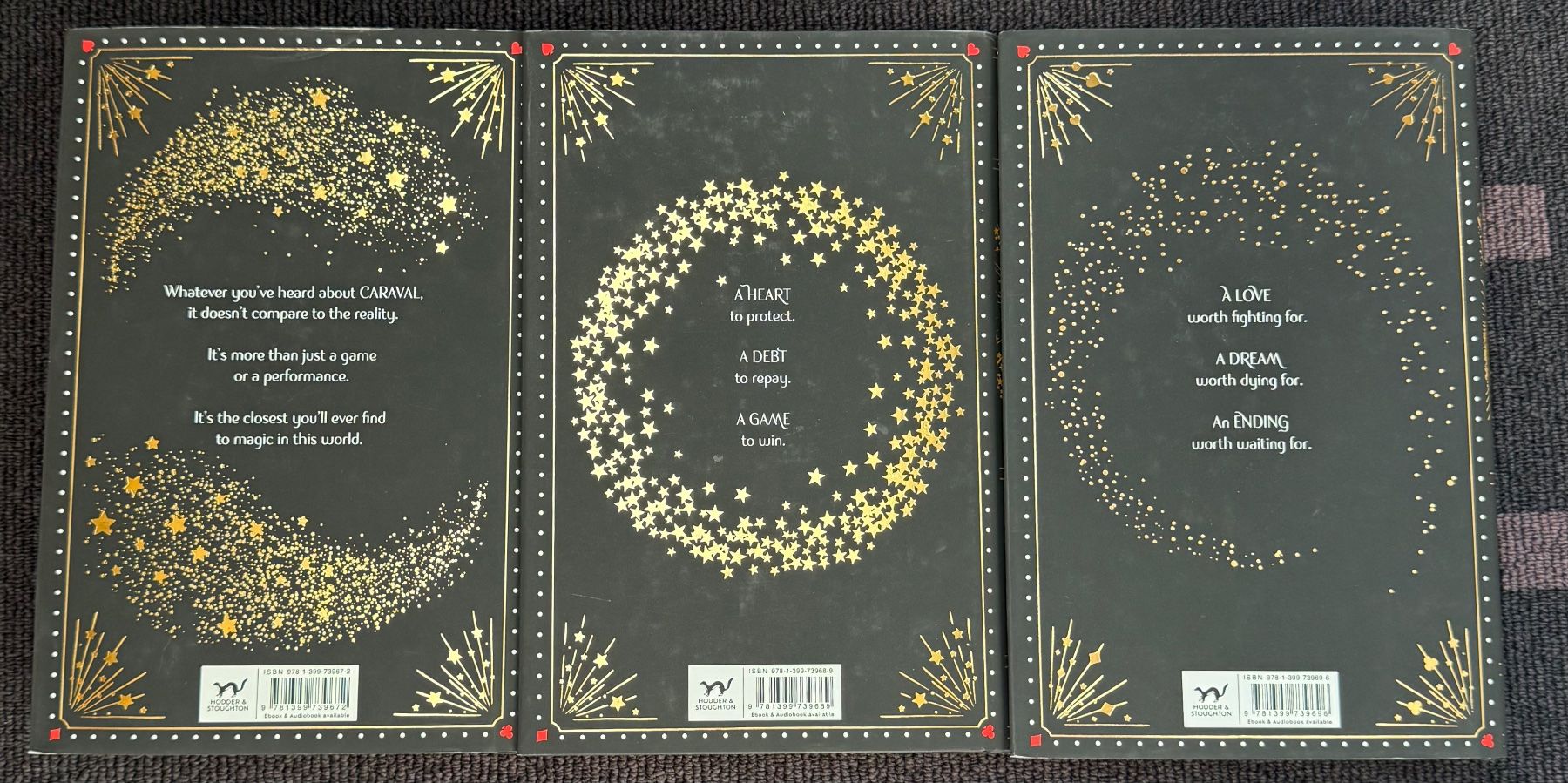 Libri: Caraval Reihe von Stephanie Garber – Nuovo (secondo la descrizione) da Eichberg venduto da Lolapop18 2