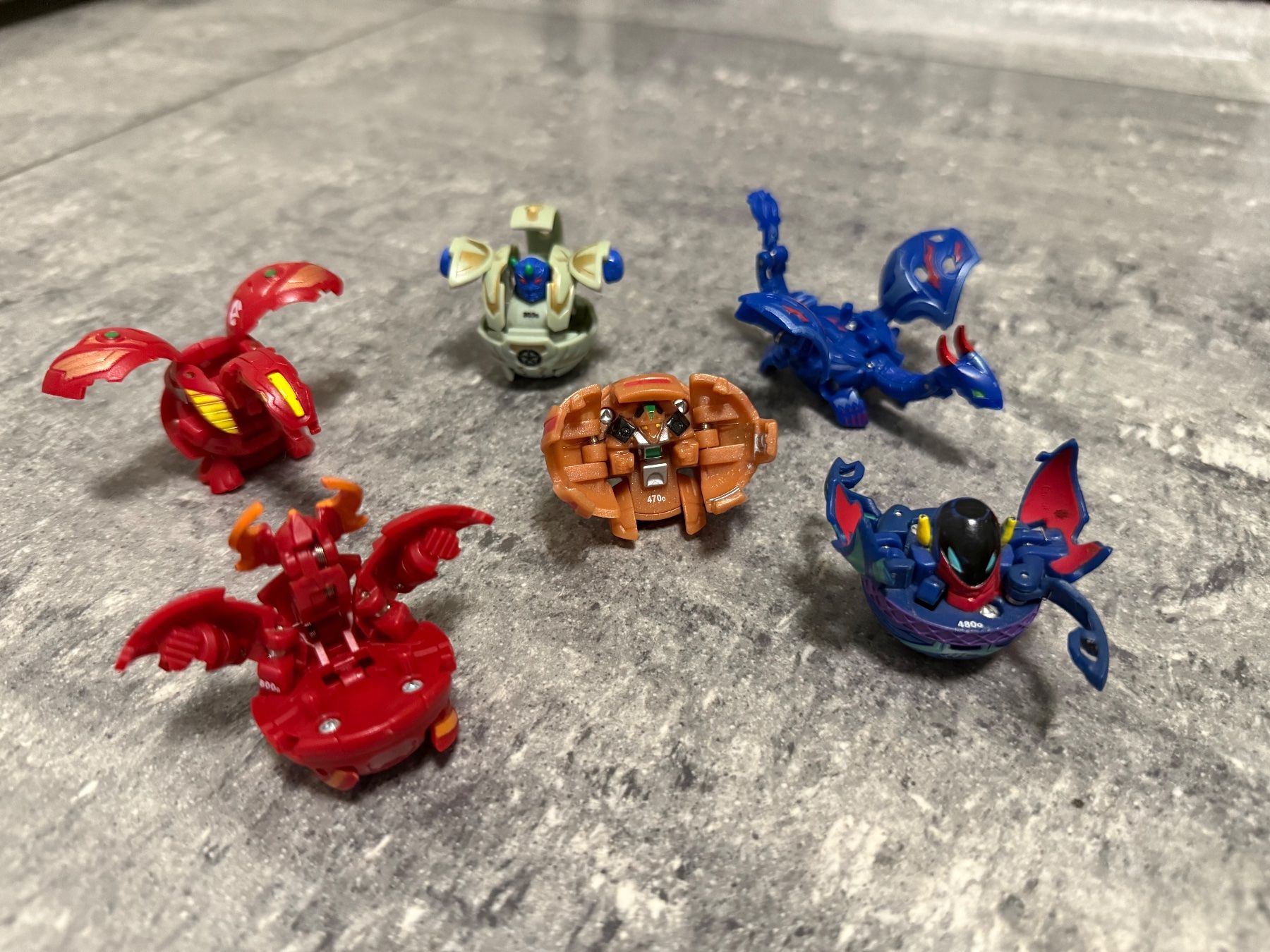 Statuette: 6x Bakugan Battle Brawlers – Usato da Zug venduto da sve_5gch