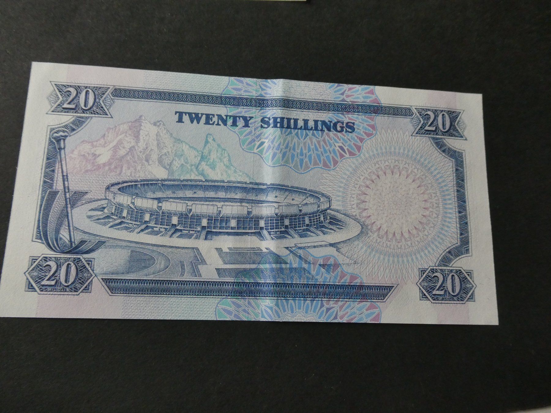 Billets de banque: Kenya, alter Geldschein – D'occasion à Hinterforst par rohusri 1
