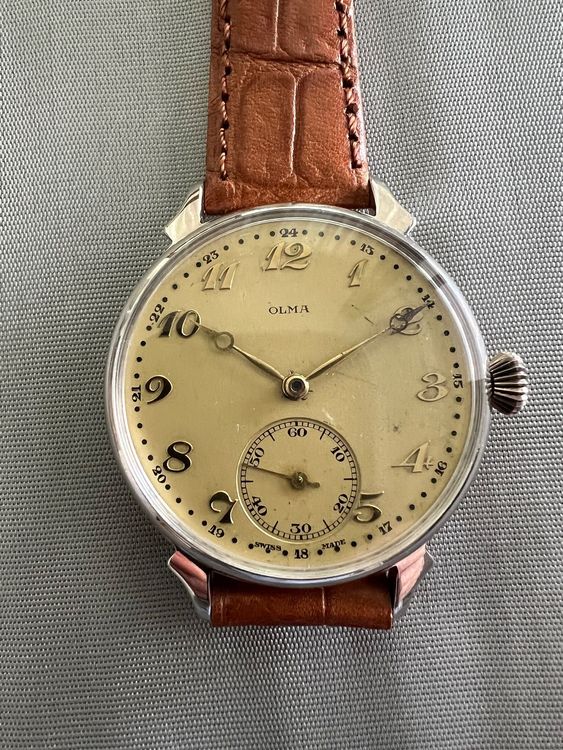 Montre Homme Vintage à Identifier, état D'occasion, Non Testée