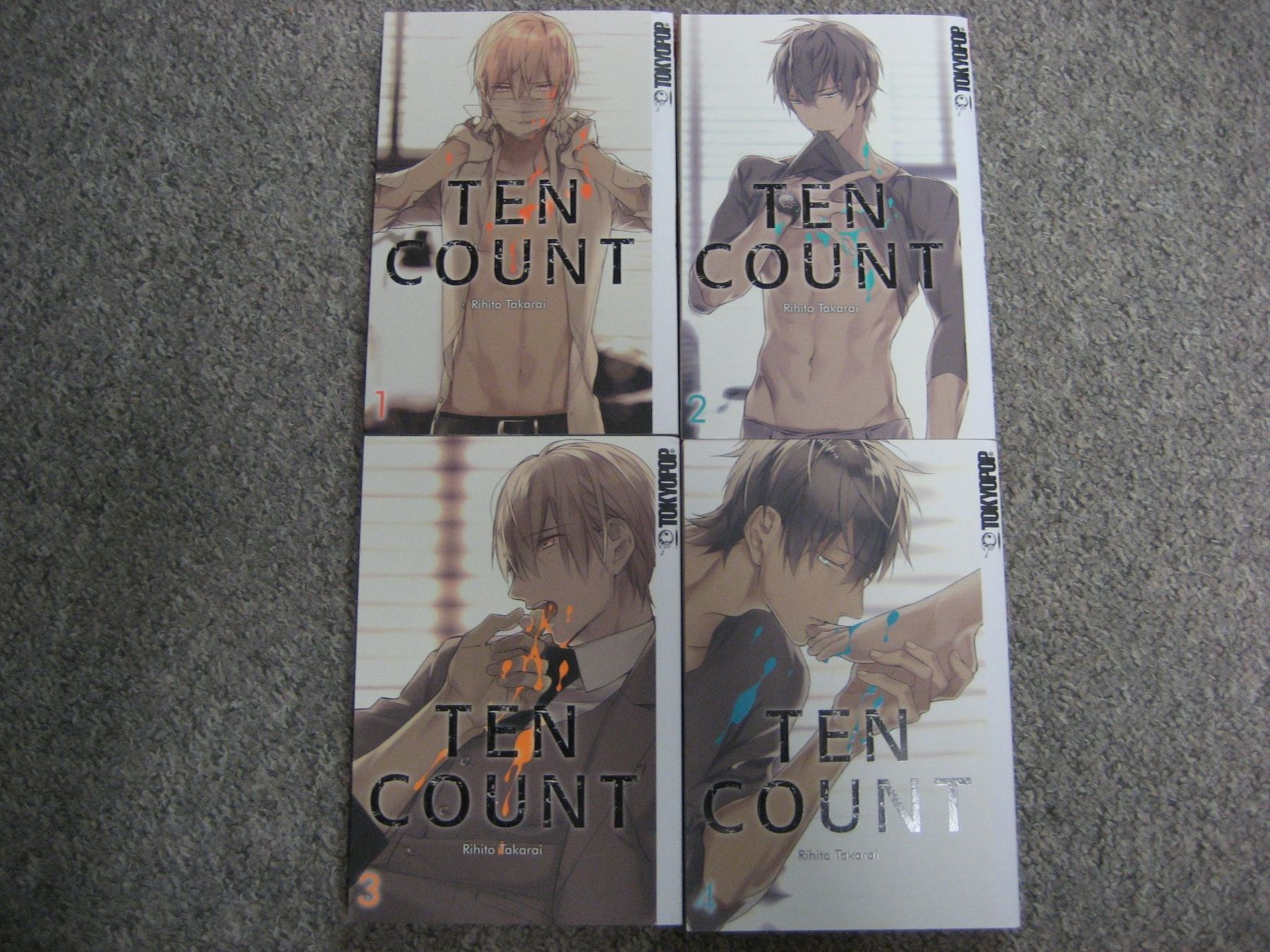 Fumetti: Ten Count 1,2,3,4 – Usato da Bottighofen venduto da Spiderman61
