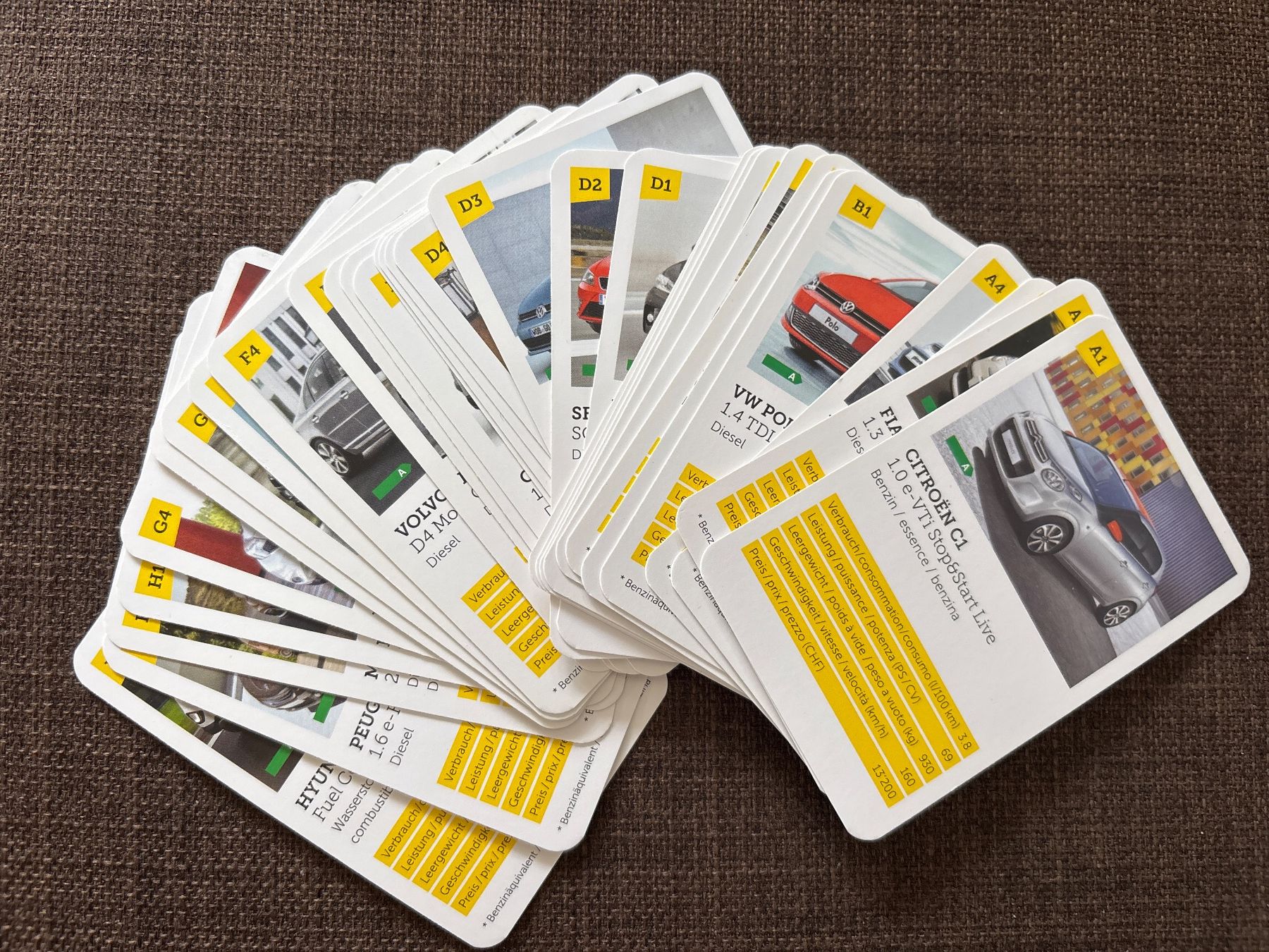 Spiele: Kartenspiel Autos – Neu (gemäss Beschreibung) aus Genève von Livsonman 2