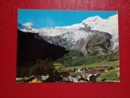 AK Saas-Fee Wallis mit Allalinhorn Feegletscher Alphubel