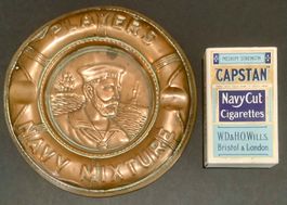 30er - PLAYER’S NAVY CUT + Zigarettenschachtel England