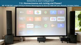 7.2. Homecinema mit richtig viel Power!