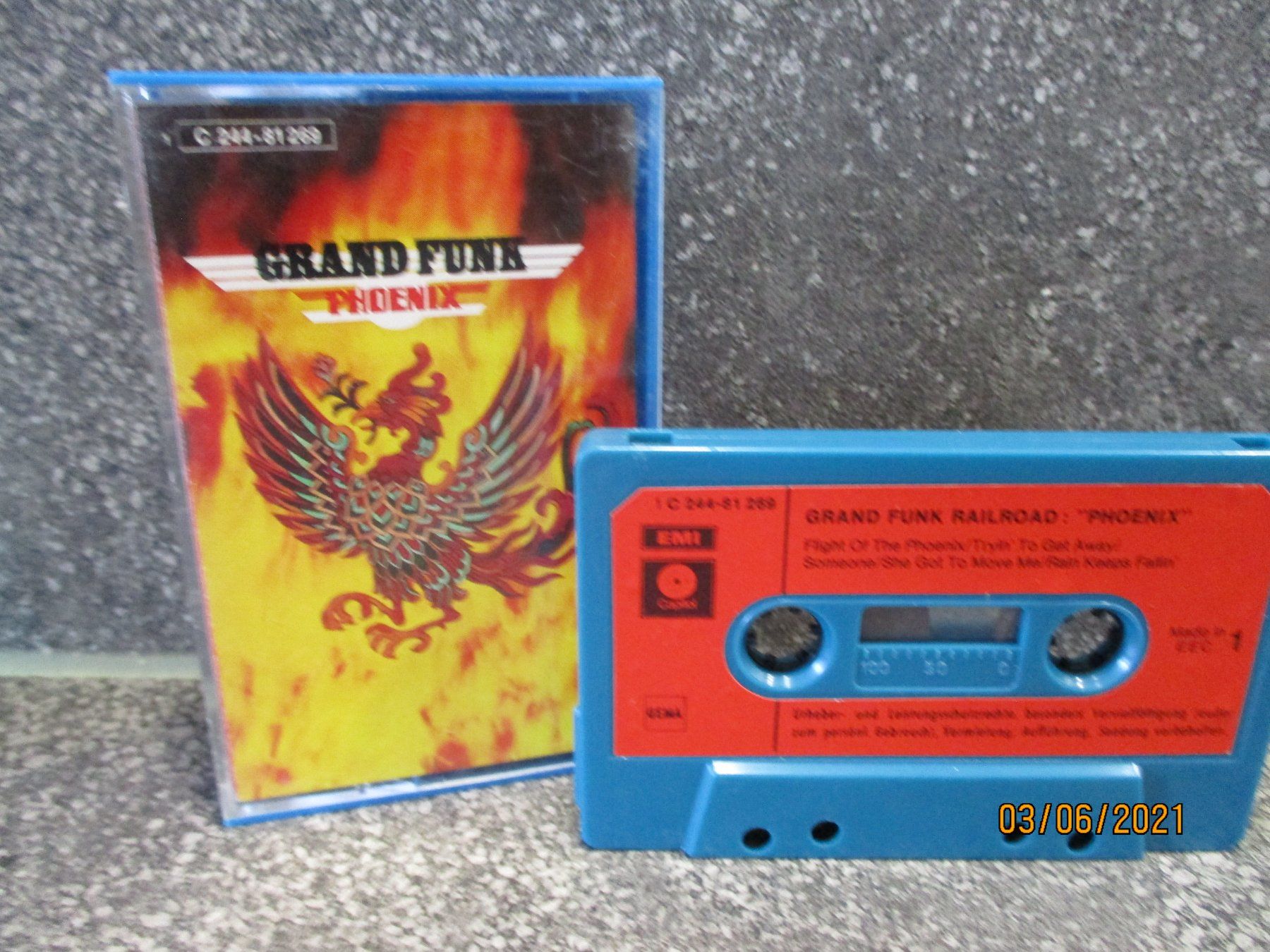 Musicassette: Grand Funk Railroad  -  Phoenix – Usato da Liestal venduto da Disc-Point