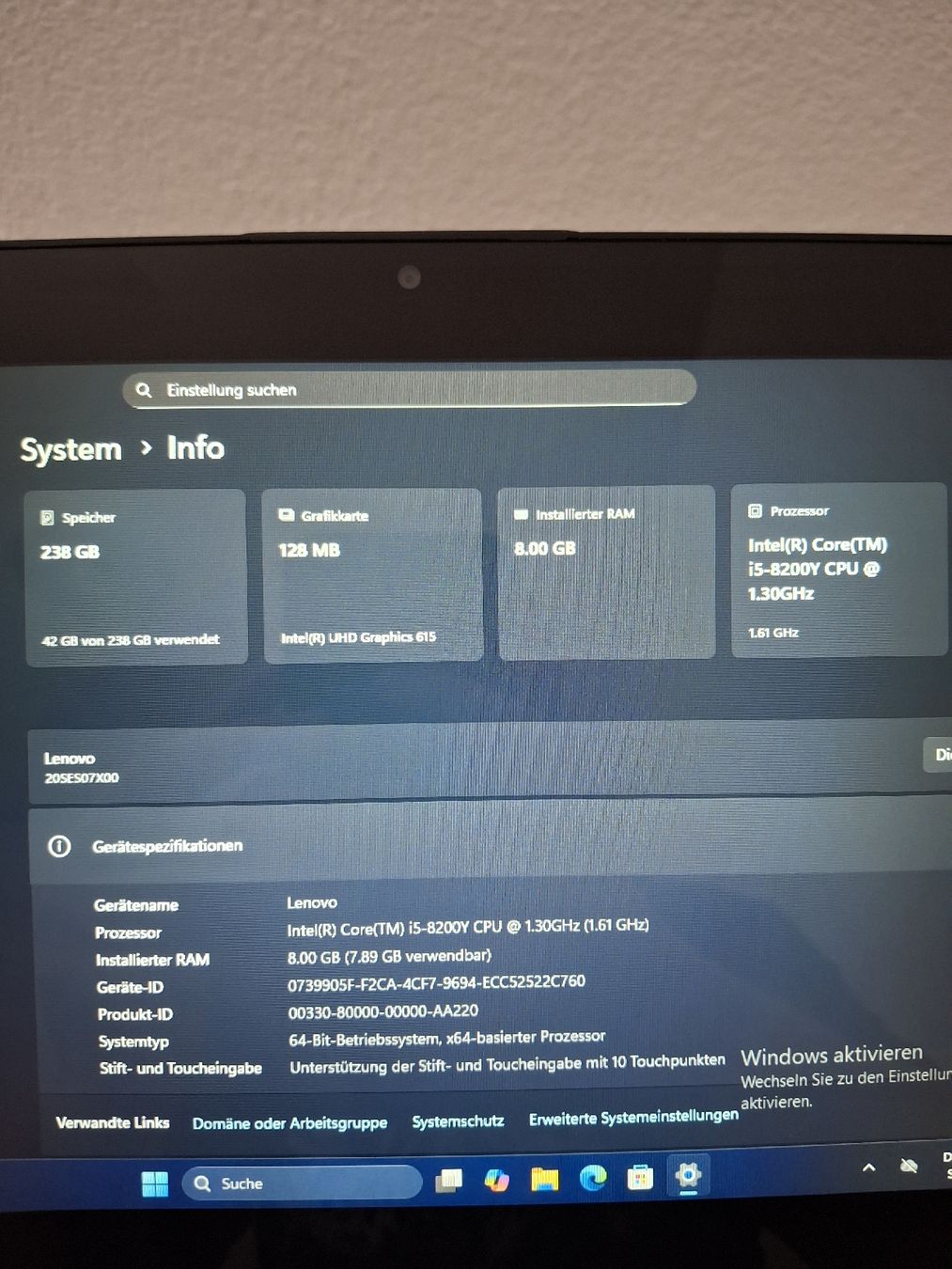 Lenovo Portables: Lenovo, ThinkPad 11e Yoga Gen 6  / Touchscreen + Stift – D'occasion à Lüchingen par Veaceslav_Feraru 5