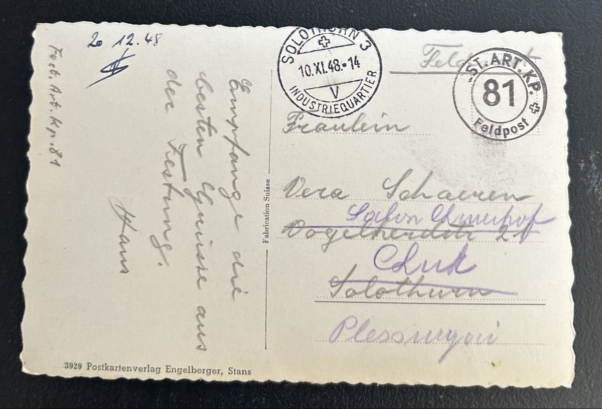 Cartes postales: AK Stansstad  – D'occasion à Horw par Tellbub 1