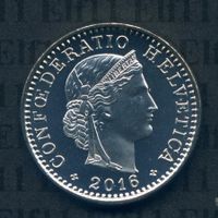 CHF___0.20 2016 stgl * nigelnagelneu! 20 Rappen