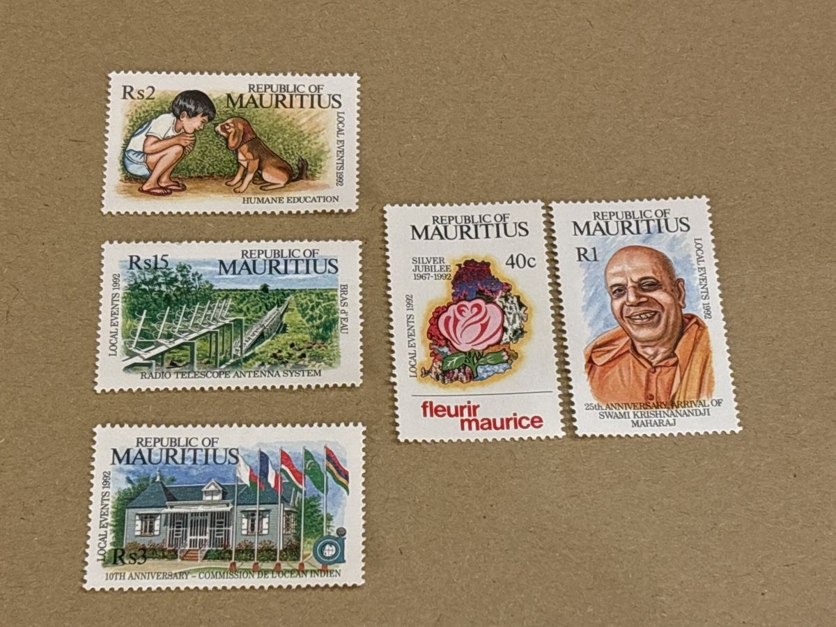 Alle Briefmarken: Mauritius Briefmarken Sammlung 1992 Diverse Motive – Neu (gemäss Beschreibung) aus Zürich von engebrunau