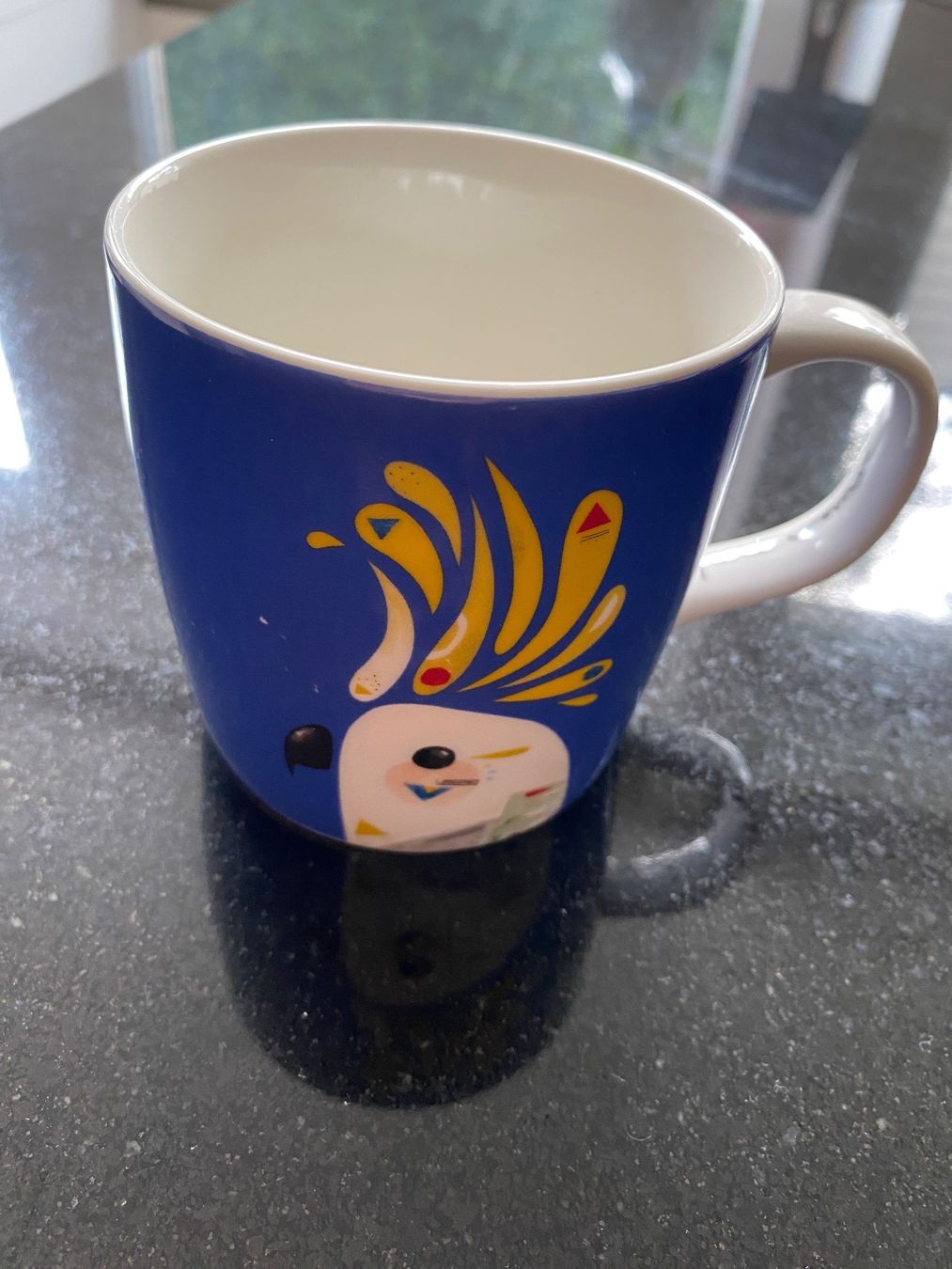 Maxwell & Williams Tassen: Maxwell & Williams Pete Cromer Kaffeetasse Teetasse Kakadu – Neu (gemäss Beschreibung) aus THERWIL von Fcbbasel 1