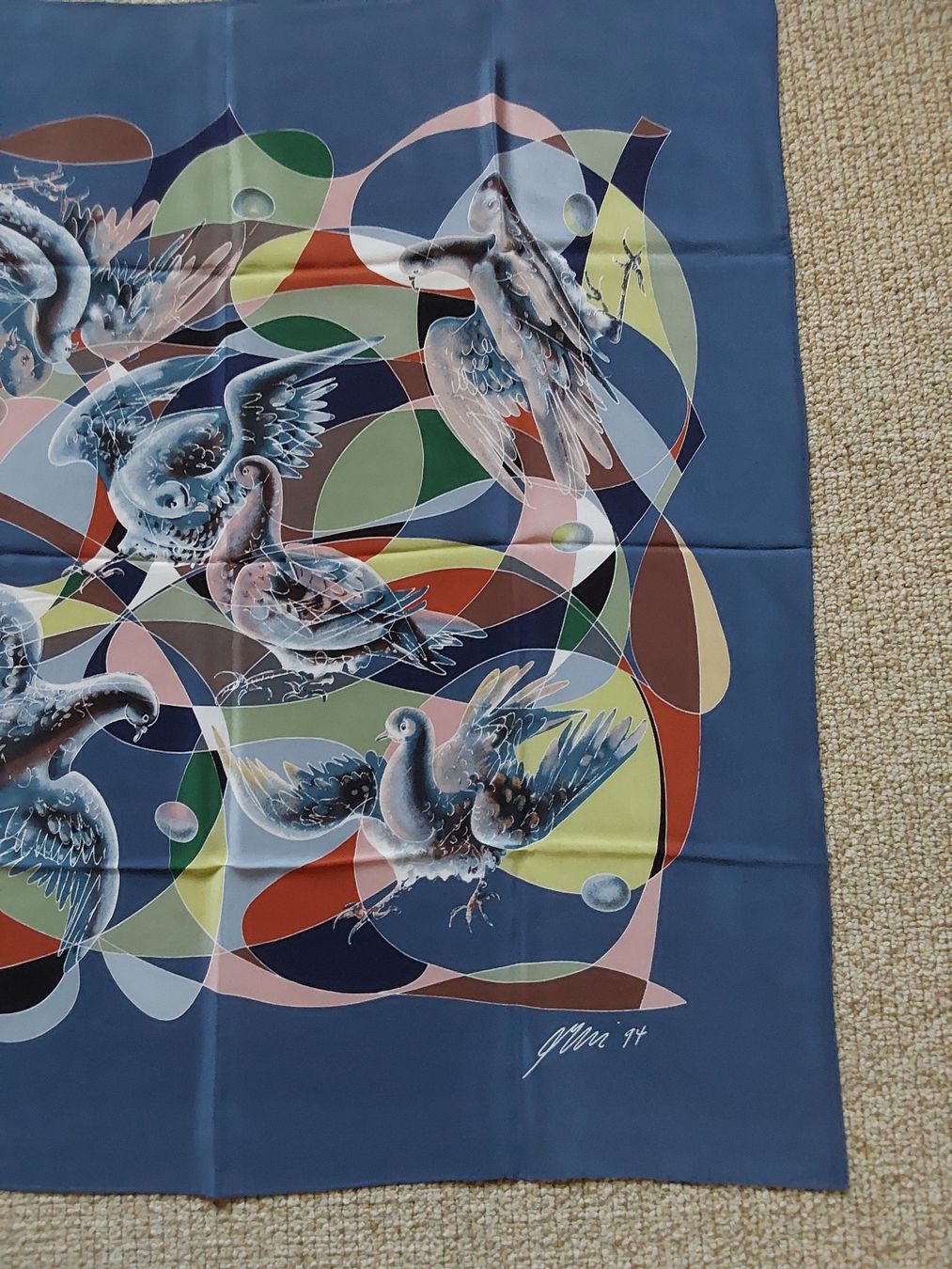 Foulards & écharpes: Erni Hans. Foulard 87x90cm. – D'occasion à Steinach par Chilli1957 2
