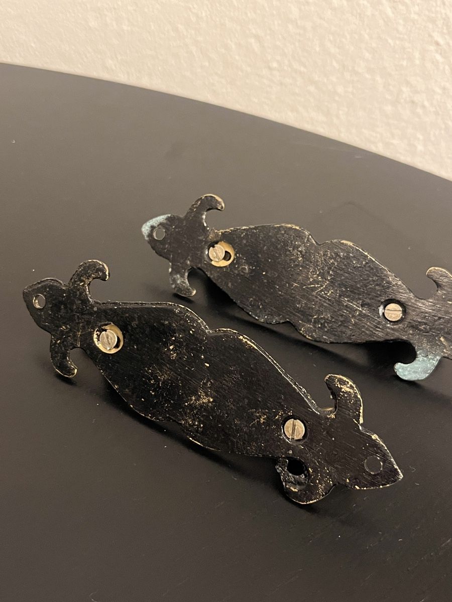 Statuette: Vintage Messing Mezuzah - 2 Stk. – Usato da Zürich venduto da Nowstalgia 2