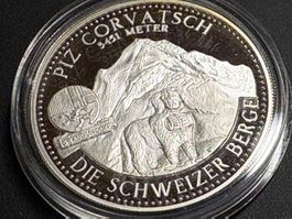 9. 1 Medaille 999 Silber. 20 Gramm