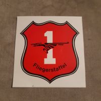 Aufkleber Fliegerstaffel 1 Schweizer Luftwaffe