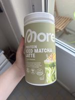 More Protein Iced Matcha Latte Creamy Banana 560g