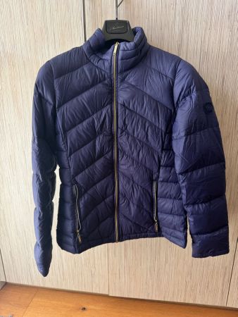 Damen Daunenjacke dunkelblau Grösse 40 gebraucht