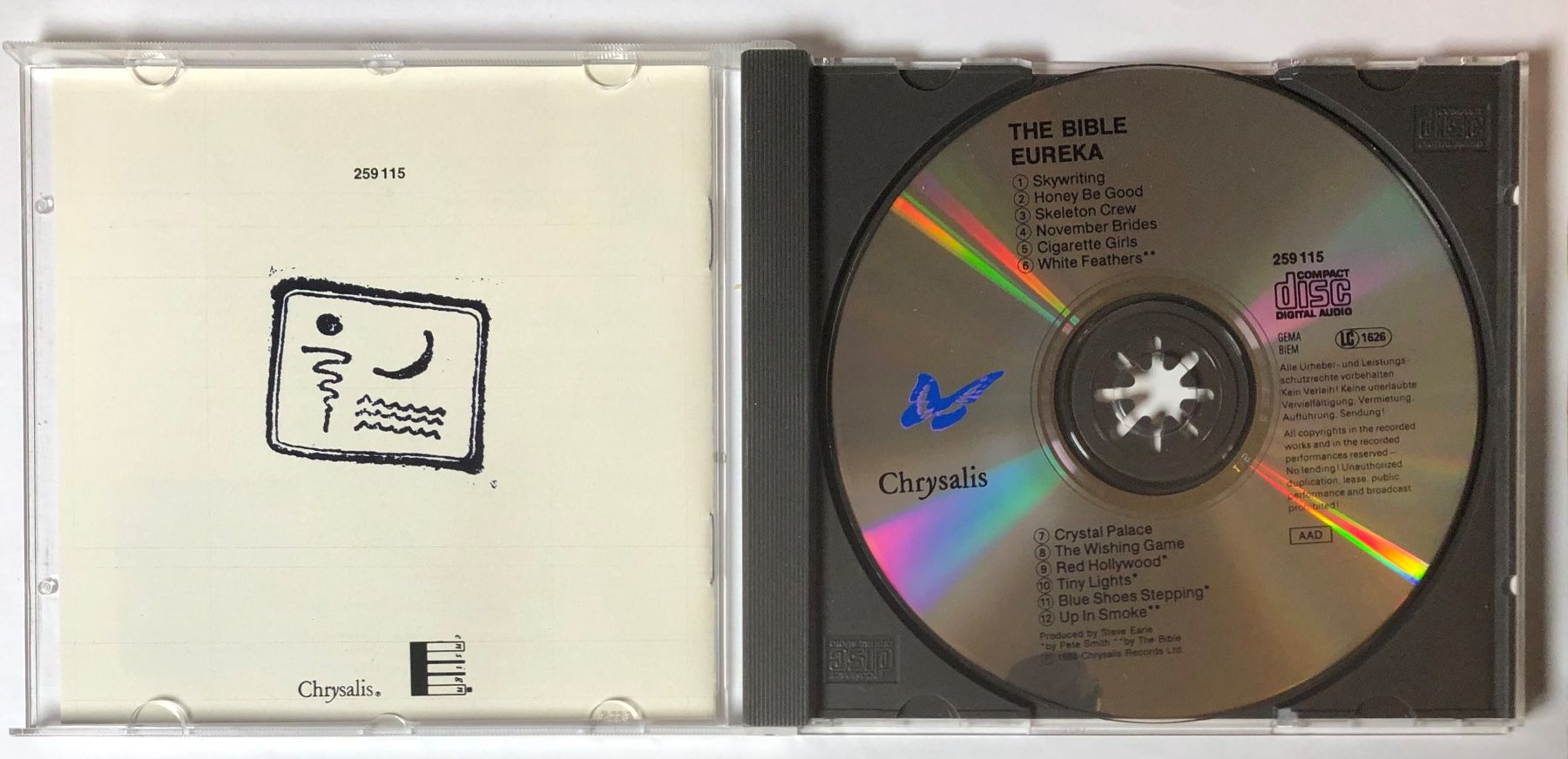 CDs: THE BIBLE - EUREKA – D'occasion à Poliez-Pittet par Newtown-Records 2