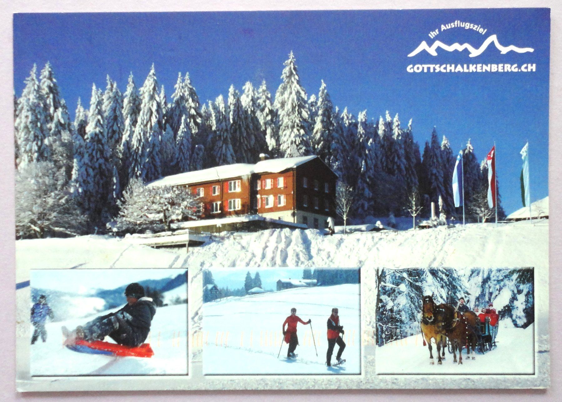 Cartoline postali: Restaurant Gottschalkenberg, Oberägeri – Usato da Fétigny venduto da Billy2miny